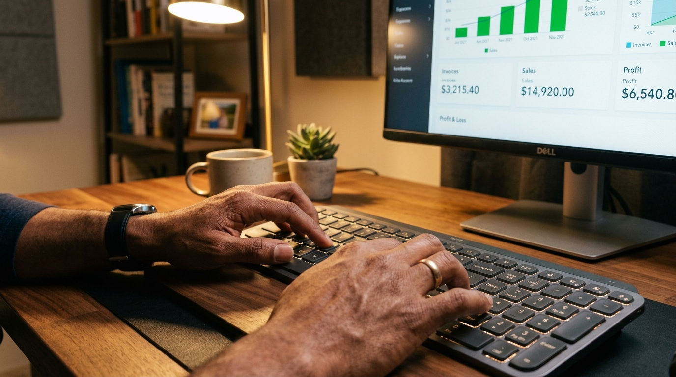 LATAM virtual bookkeeper coding transactions in QuickBooks Online — accounting service provider in LATAM 2026