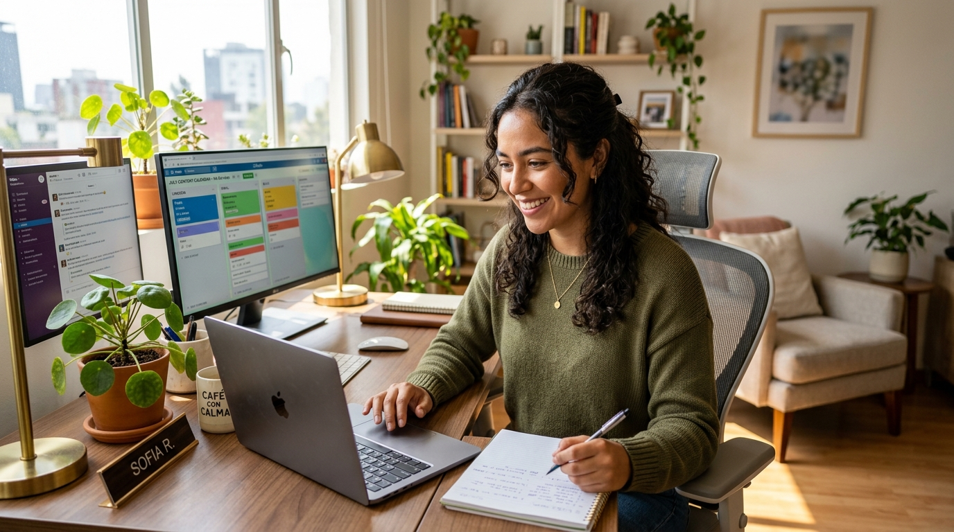 Virtual assistant managing a full content calendar for LinkedIn ghostwriting, email, and blog across multiple channels