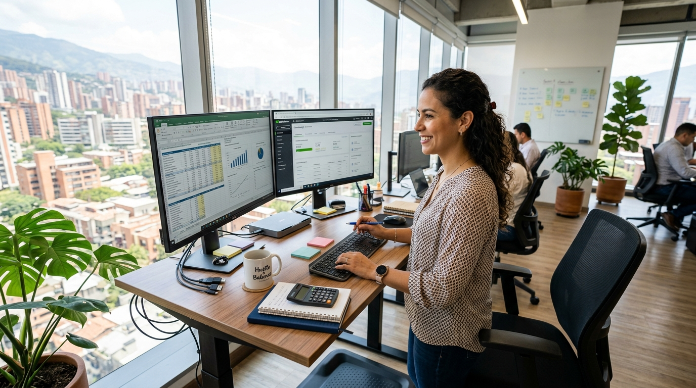 Nearshore bookkeeper working full-time US hours from Latin America — full-time coverage at $2,500 per month flat
