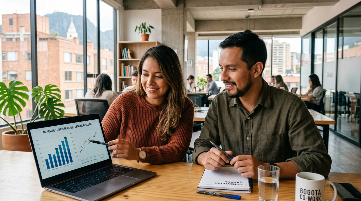 Latin American nearshore professionals collaborating in a modern workspace, illustrating LATAM recruiting firm talent quality