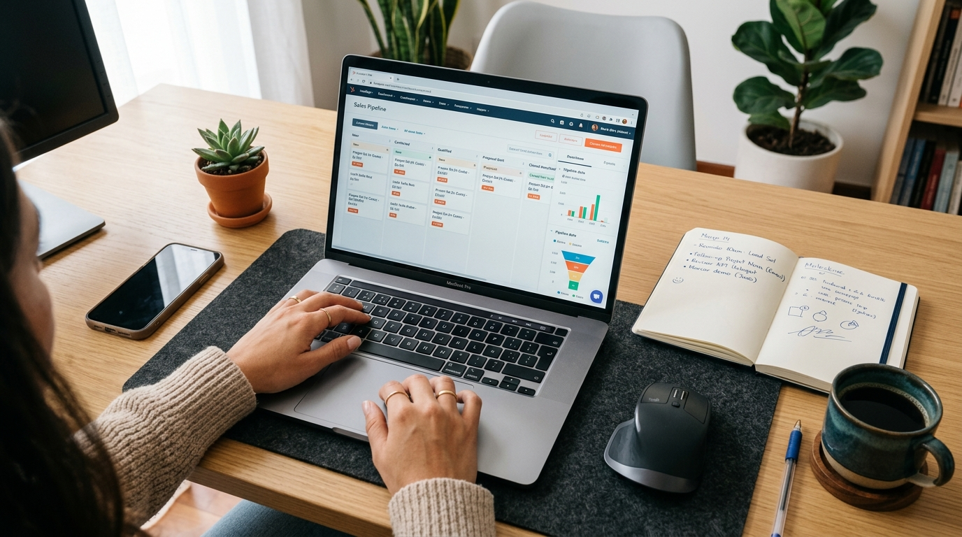 Nearshore SDR for SaaS company managing HubSpot pipeline and outbound sequences from Latin America home office