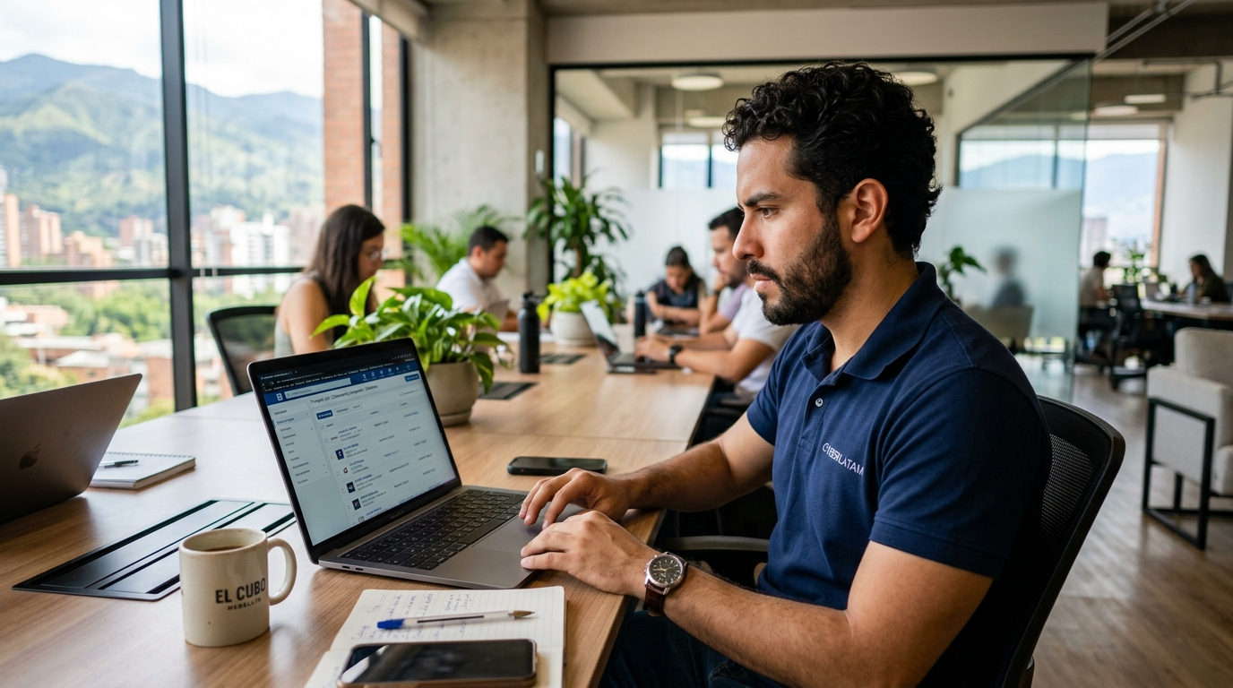 Nearshore SDR building a cybersecurity prospect list using LinkedIn Sales Navigator for pay for performance appointment setting