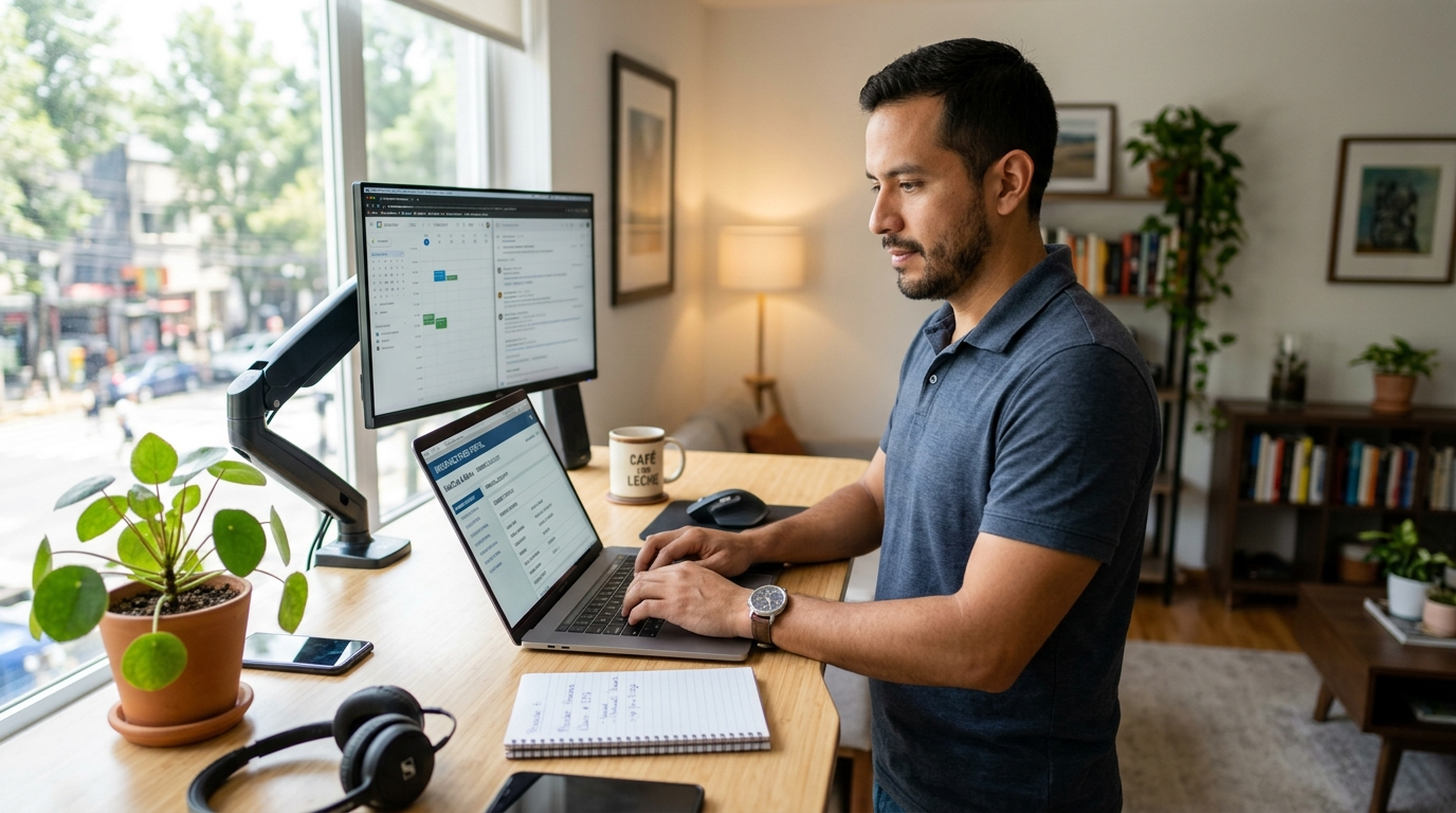 Prior authorization virtual assistant working inside an insurance payer portal during a US business-hours shift