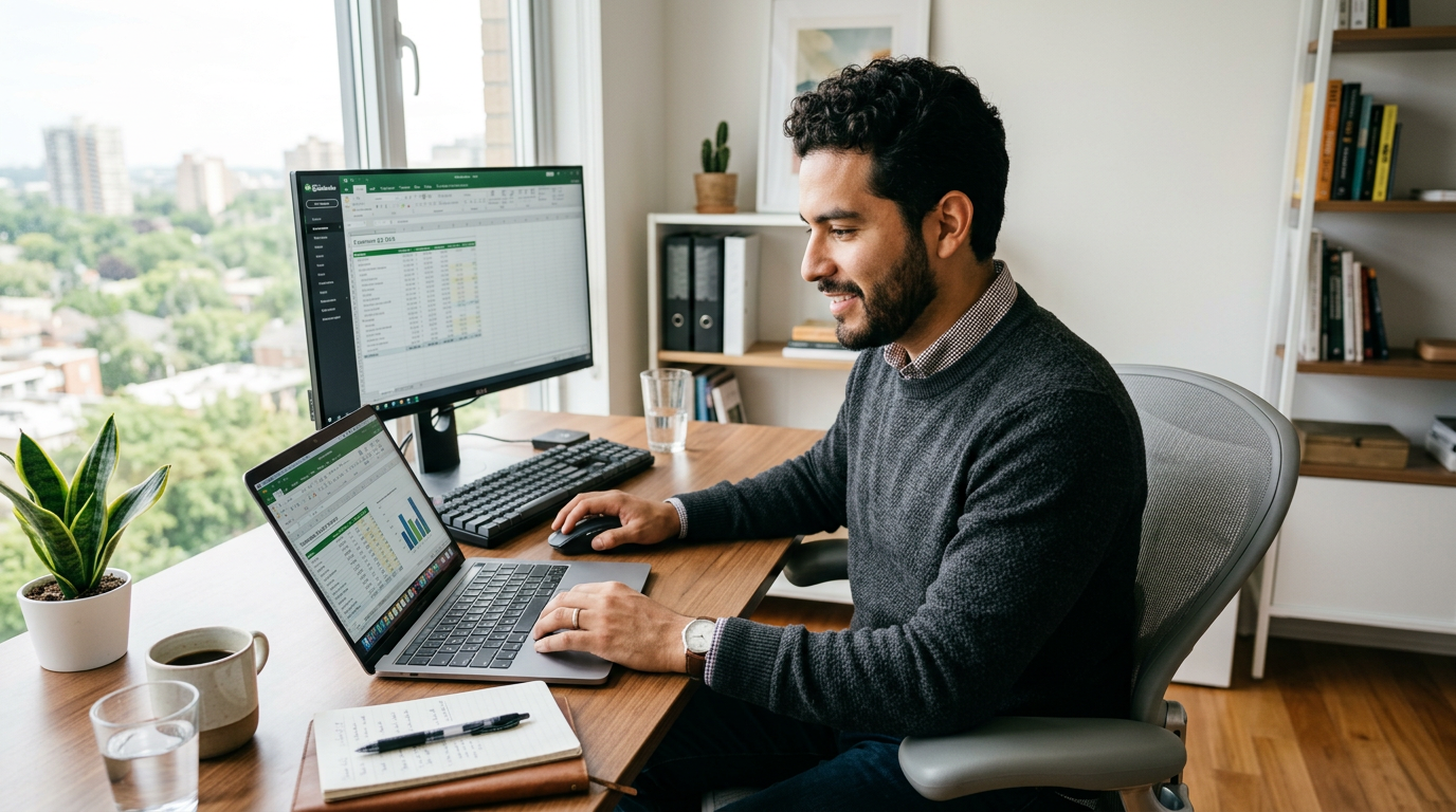 Virtual bookkeeper working in Latin America on QuickBooks, illustrating nearshore virtual bookkeeping rates in 2026